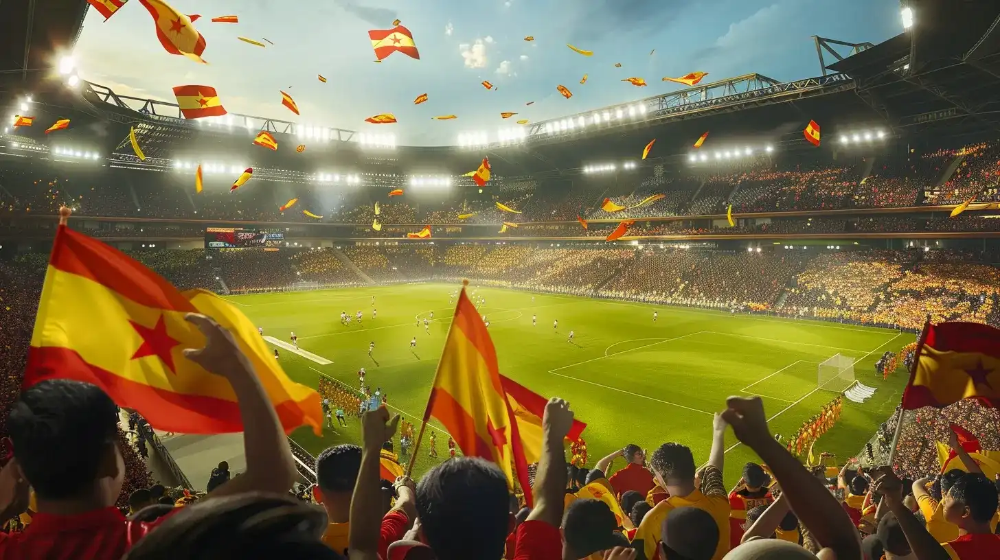Peraduan di Stadium Sultan Ibrahim
